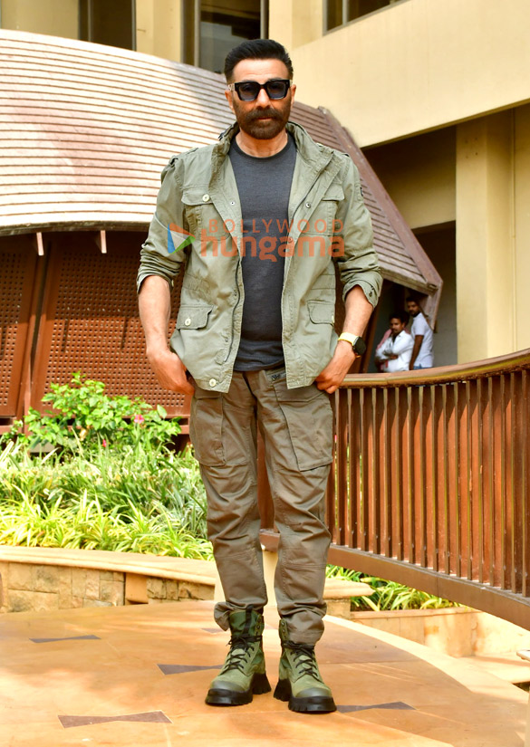 photos sunny deol randeep hooda and vineet kumar singh snapped promoting their movie jaat 6