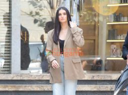 Photos: Tara Sutaria snapped while shooting in Bandra