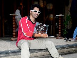Photos: Varun Dhawan celebrates his birthday in advance with a special meet and greet with fans