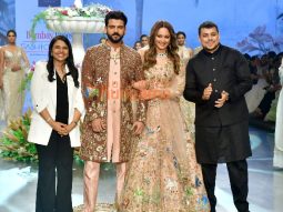 Photos: Zaheer Iqbal and Sonakshi Sinha turn showstoppers for Rahul Jhunjhunwala’s at Bombay Times Fashion Week 2025