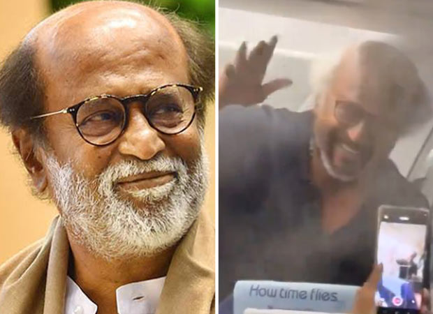 Rajinikanth chooses simplicity: Boards economy class, fans go wild