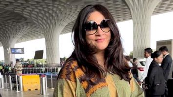 Richa Chaddha’s funky airport look