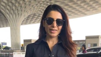Samantha Ruth Prabhu’s all black airport fit
