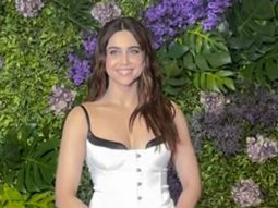 Sharvari looks dazzling in a white mini dress