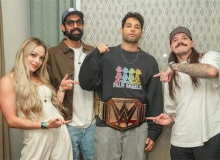 Siddhant Chaturvedi, Rana Daggubati attend Netflix dinner with WWE Champions Dominik Mysterio and Liv Morgan