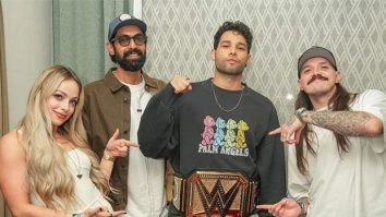 Siddhant Chaturvedi, Rana Daggubati attend Netflix dinner with WWE Champions Dominik Mysterio and Liv Morgan