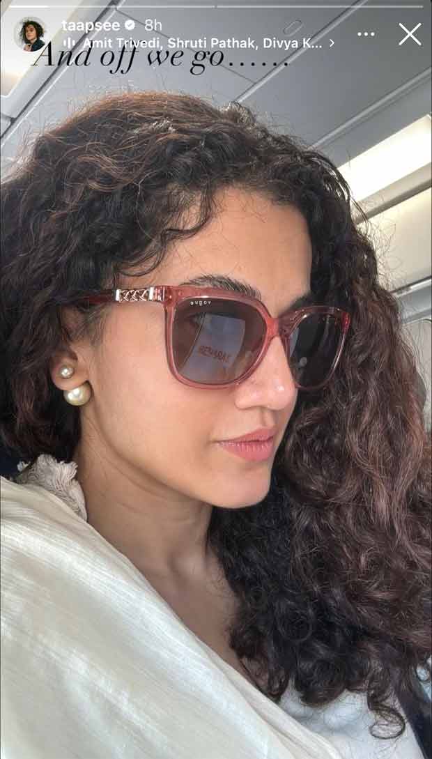 Taapsee Pannu shares cryptic post; sparks speculation about new project