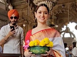 Tamannaah Bhatia drapped a saree looks so graceful