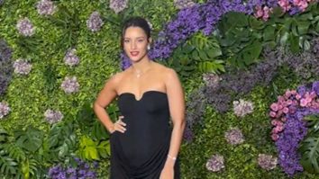 Triptii Dimri in a black gown looks breathtaking