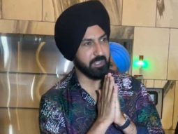 Gippy Grewal poses for media