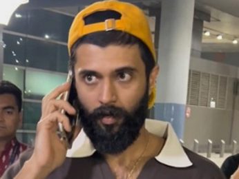 Vijay Deverakonda snapped at the airport