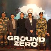 Emraan Hashmi, Farhan Akhtar walk the Red Carpet with BSF Jawans at Ground Zero premiere in Kashmir