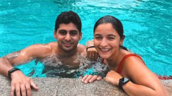 Alia Bhatt in red swimsuit sets the mood for a gloomy Monday with sister Shaheen Bhatt’s boyfriend Ishaan Mehra; watch