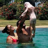 Bipasha Basu captures family bliss in Goa with husband Karan Singh Grover and daughter Devi; watch