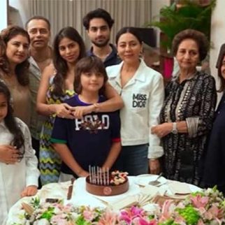 Shah Rukh Khan’s youngest son AbRam celebrates his 12th birthday with Suhana Khan and Gauri Khan at NMACC arts café; watch