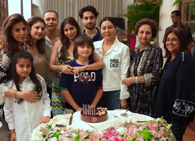 Shah Rukh Khan’s youngest son AbRam celebrates his 12th birthday with Suhana Khan and Gauri Khan at NMACC arts café; watch