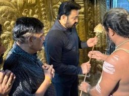 Mohanlal offers golden vel to Lord Murugan temple in gratitude for Thudarum’s success