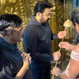 Mohanlal offers golden vel to Lord Murugan temple in gratitude for Thudarum’s success