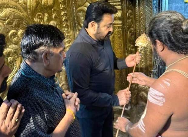 Mohanlal offers golden vel to Lord Murugan temple in gratitude for Thudarum’s success