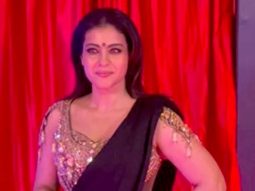 In love with this look! Kajol looks effortlessly graceful in a black saree