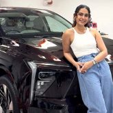 Aakanksha Singh buys Mahindra XEV 9e in ruby velvet, joins celeb EV owners
