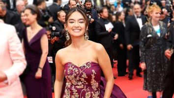 Cannes Film Festival 2025: Anushka Sen makes a royal debut in deep purple couture