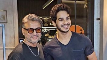 Black and blue combination can never go wrong! Ishaan Khatter