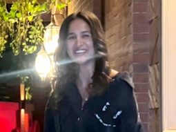 Her smile is to die for! Aisha Sharma greets paps as she gets clicked