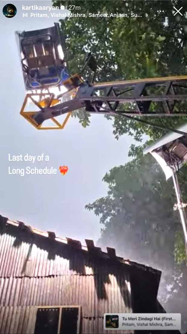Kartik Aaryan wraps lengthy schedule for Anurag Basu's intense musical love story