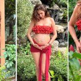 Malvika Raaj channels goddess energy in floral-themed maternity shoot
