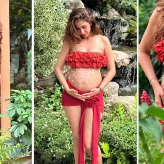 Malvika Raaj channels goddess energy in floral-themed maternity shoot