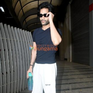 Photos: Aaman Devgan snapped in Khar