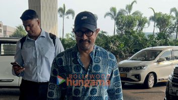 Photos: Aamir Khan and Nimrat Kaur snapped at the airport