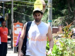Photos: Aditya Roy Kapur snapped outside a gym in Bandra