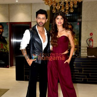 Photos: Anjini Dhawan, Janki Bodiwala and Stebin Ben snapped at T-Series office