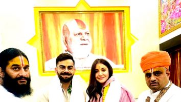 Photos: Anushka Sharma and Virat Kohli snapped while taking blessings at Hanuman Garhi temple in Ayodhya