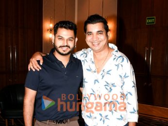 Photos: Celebs snapped at the title announcement of the movie Free Entry | Parties & Events