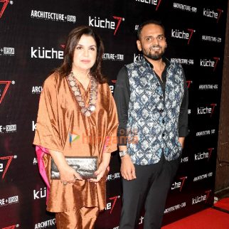 Photos: Farah Khan snapped attending Küche7's latest launch