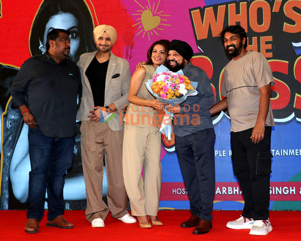 photos former india cricketer harbhajan singh and wife and actress geeta basra unveil their new show whos the boss 2