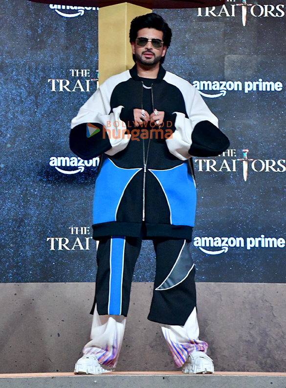 photos karan johar uorfi javed jannat zubair rahmani and others grace the trailer launch of the traitors 9