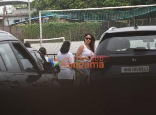 Photos: Kareena Kapoor Khan, Saif Ali Khan and their son Jehangir Ali Khan snapped at a football ground in Bandra