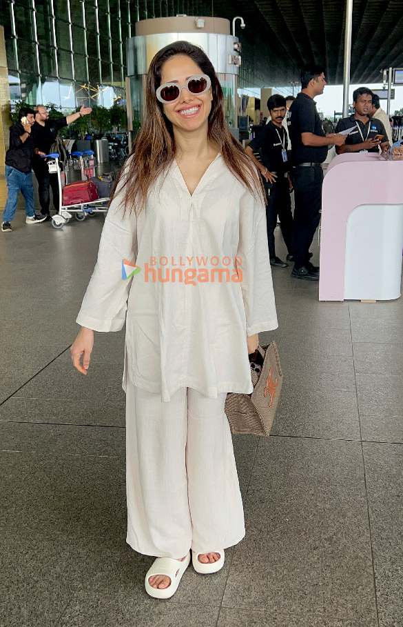 photos nushrratt bharuccha kalki koechlin sooraj pancholi and others snapped at the airport 1