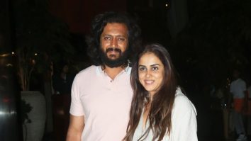 Photos: Riteish Deshmukh, Genelia Deshmukh and Karan Johar snapped at BKC