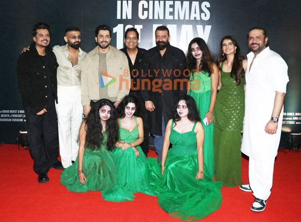 photos sanjay dutt palak tiwari sunny singh nijjar and others grace the premiere of the bhootnii 3
