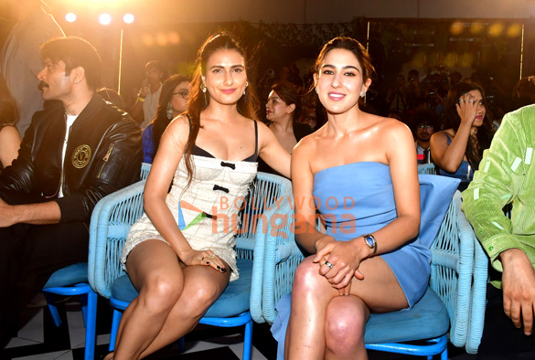 photos sara ali khan aditya roy kapur fatima sana shaikh ali fazal and others grace zamaana lage song launch from metro in dino 8