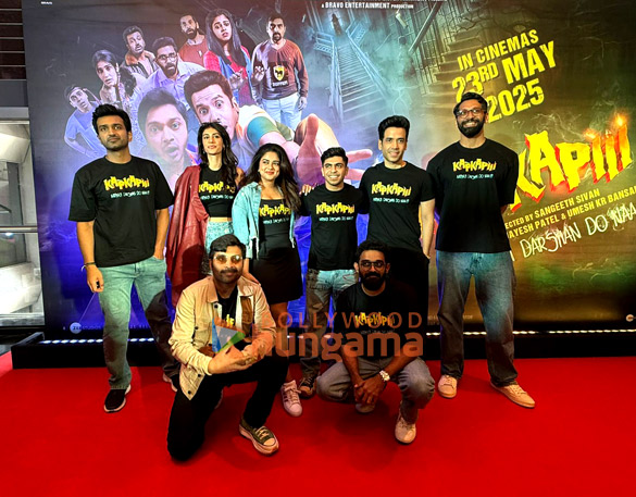 Photos: Tusshar Kapoor and others snapped at Kapkapiii trailer launch Photos: Tusshar Kapoor and others snapped at Kapkapiii trailer launch
