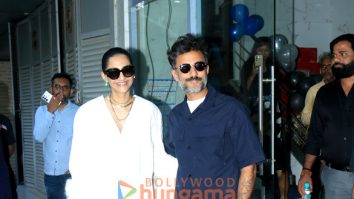 Photos: Sonam Kapoor Ahuja and Anand Ahuja snapped in Bandra