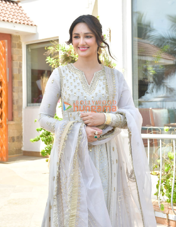 photos sooraj pancholi aakanksha sharma and kanubhai chauhan snapped promoting kesari veer 2