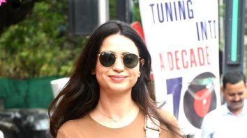 Photos: Soundarya Sharma snapped outside a restaurant in Bandra