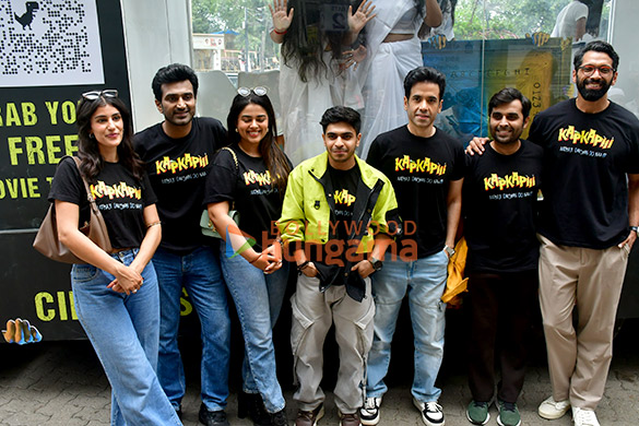 Photos: Tusshar Kapoor, Sonia Rathee and others snapped during Kapkapiii promotions